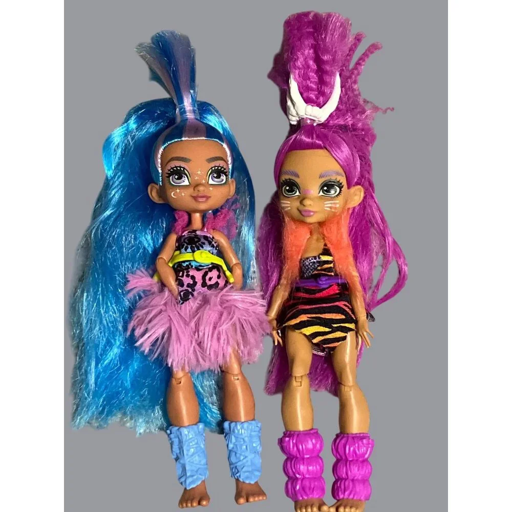 Mattel Cave club dolls Roaralai and Tella Dolls